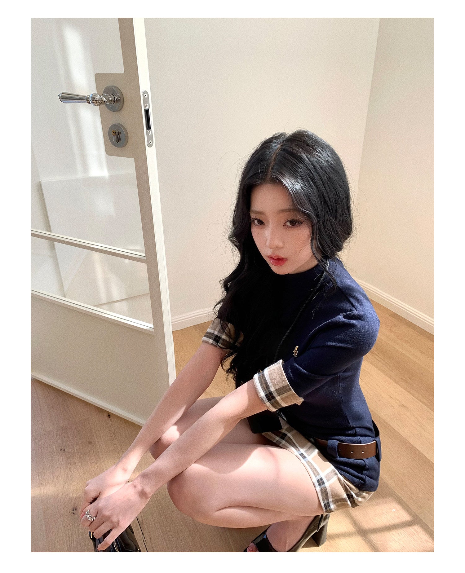 Korean-style elegant two-piece set