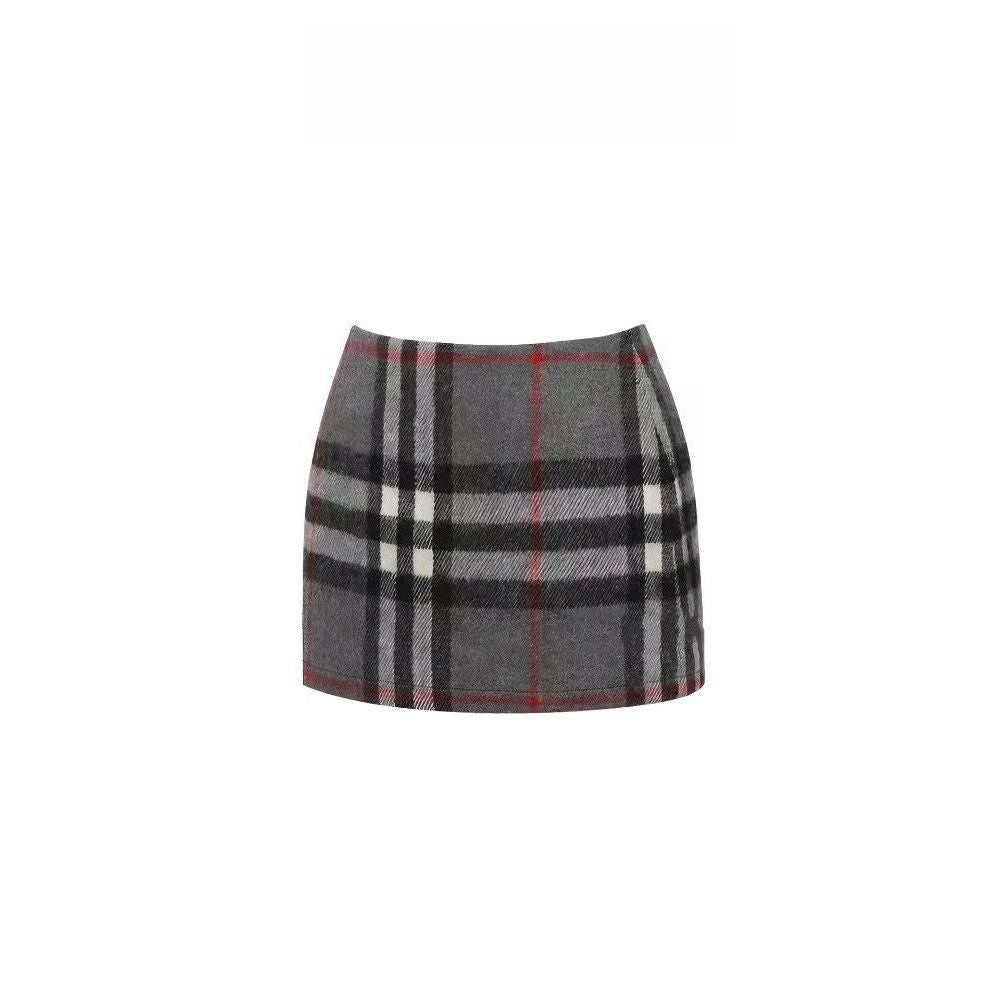 Mock Two-Piece Top and Skirt Set