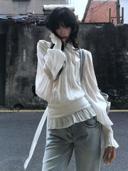 Slim-Fit Pleated Solid Shirt