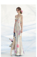 Printed cami dress