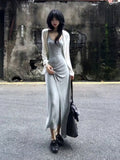 Spaghetti Strap Maxi Dress