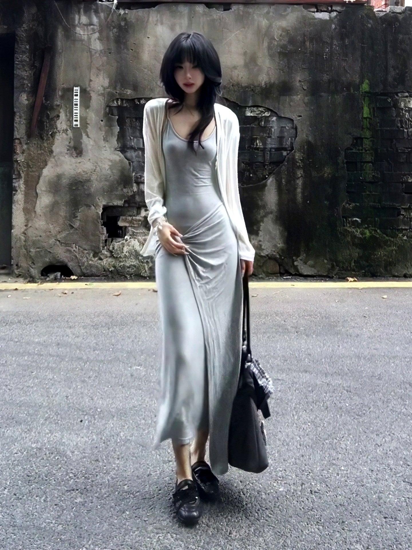 Spaghetti Strap Maxi Dress