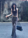 Spaghetti Strap Top + Mermaid Maxi Skirt