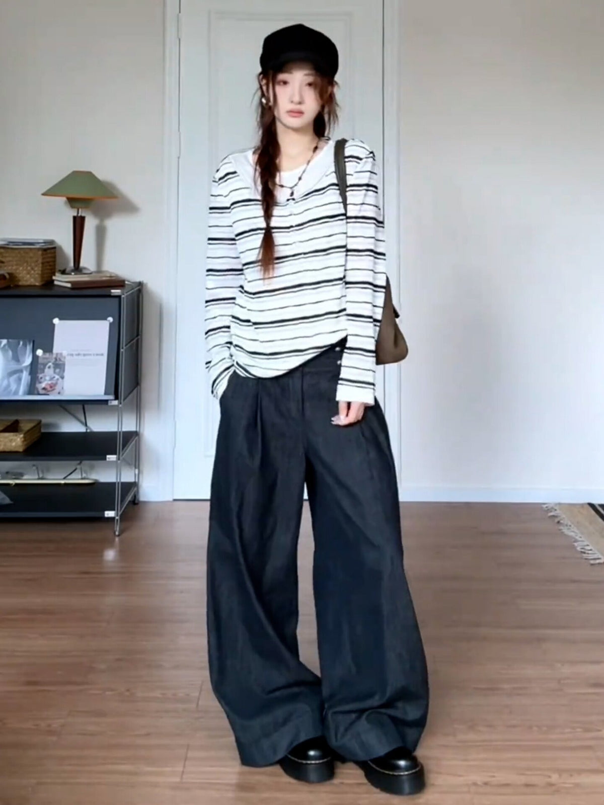 Striped Long-Sleeve T-shirt