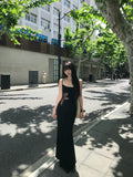 Cut-out Waist Maxi Dress