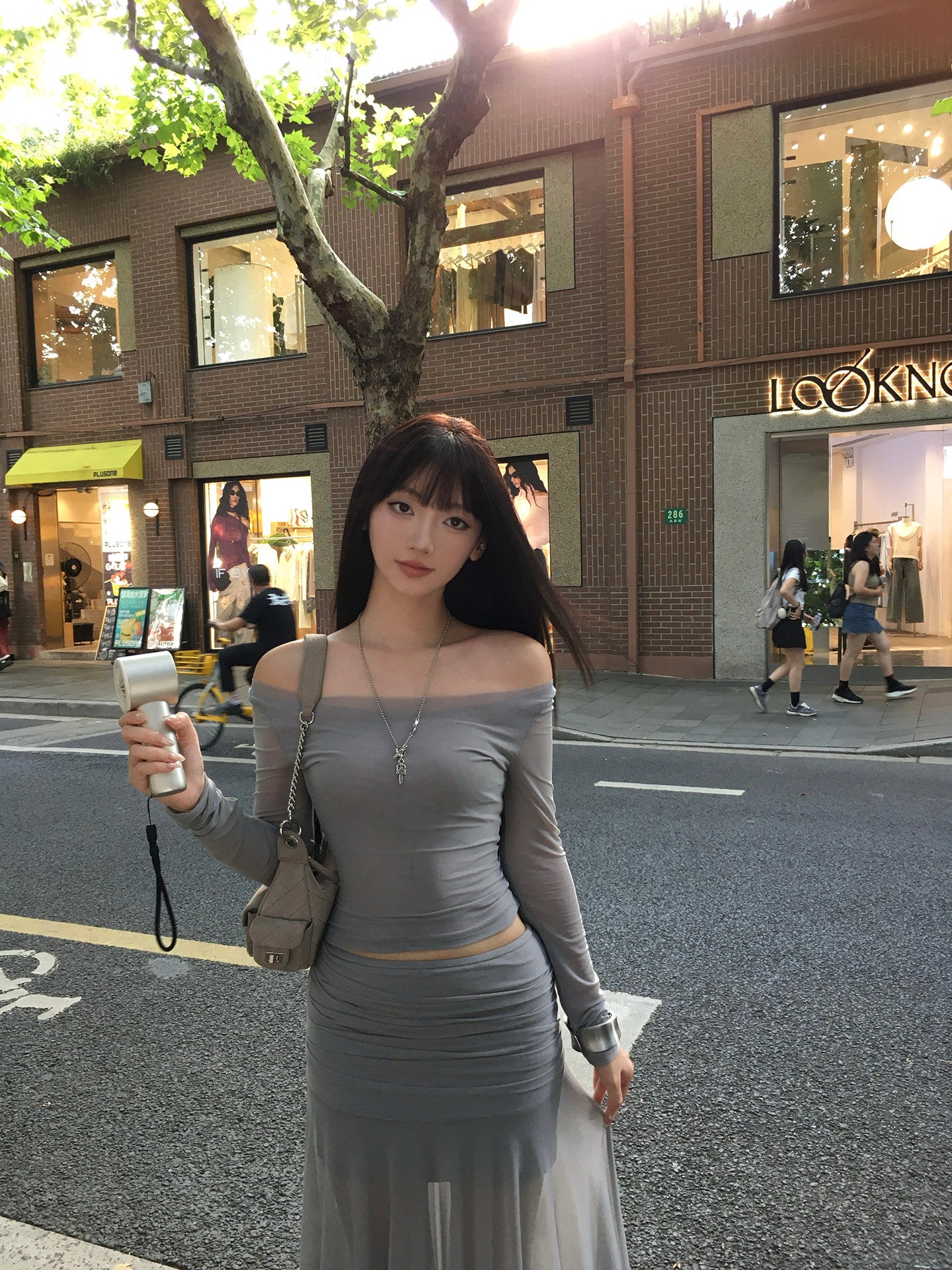 tube top+top+skirt