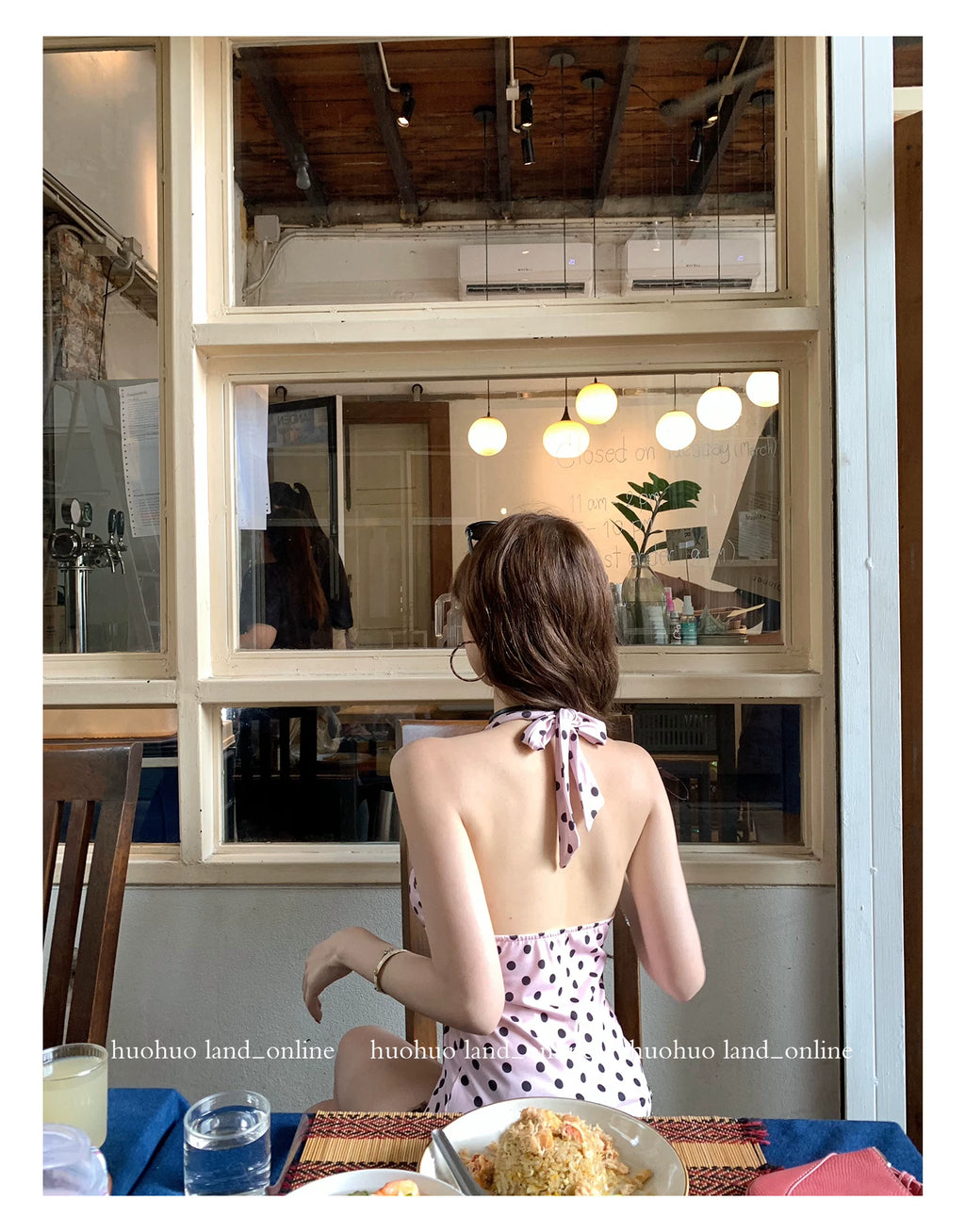 2026S/S  V-neck neck polka dot vest