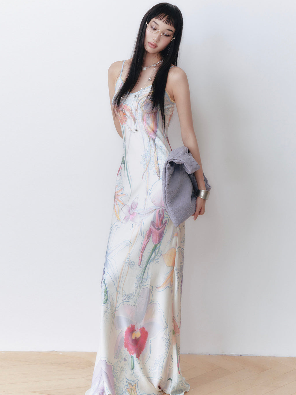 Printed cami dress
