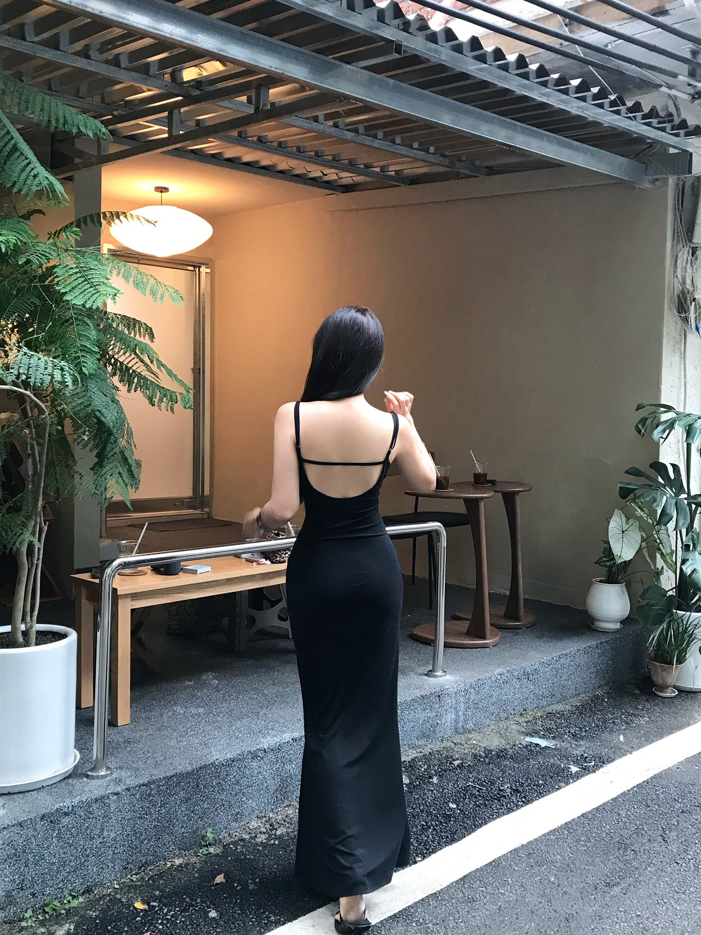 The Backless Mermaid Maxi Dress