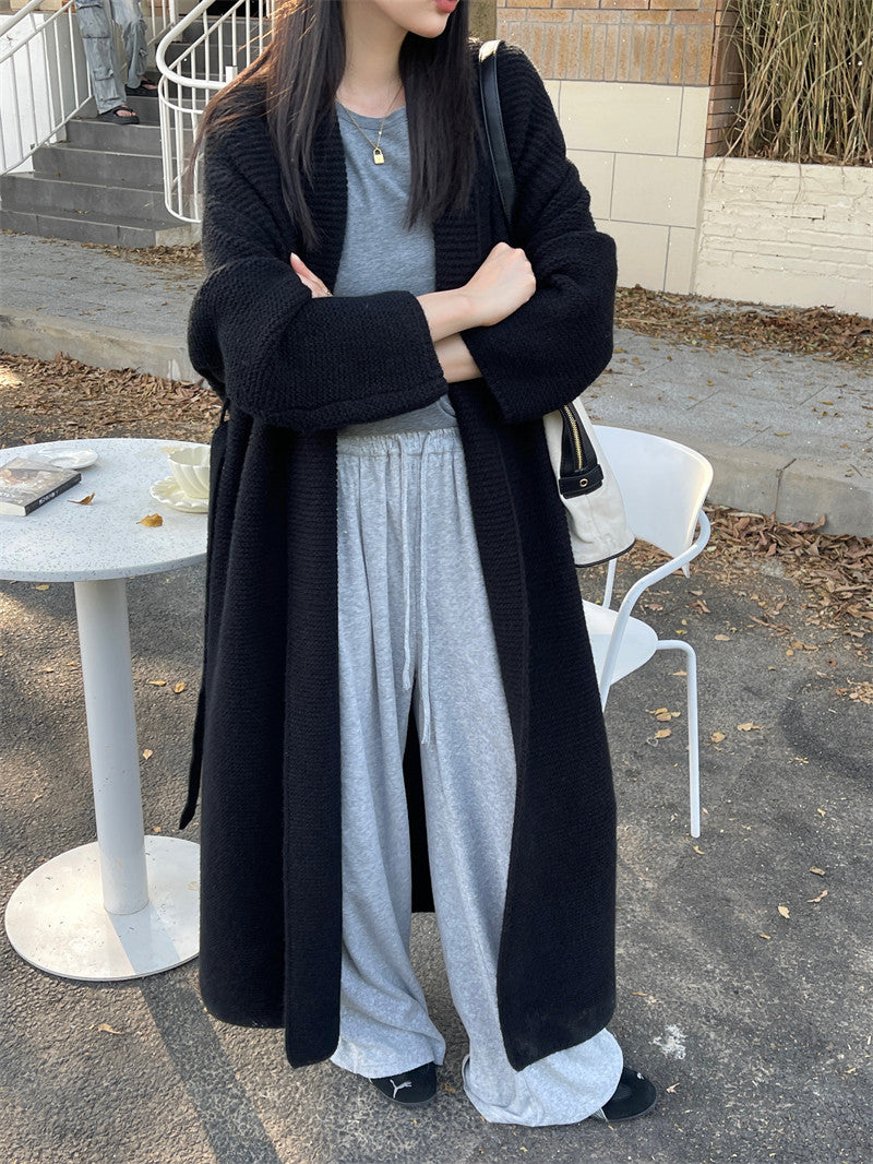 Apricot Knit Cardigan for Women