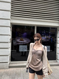 Cardigan with Camisole Set