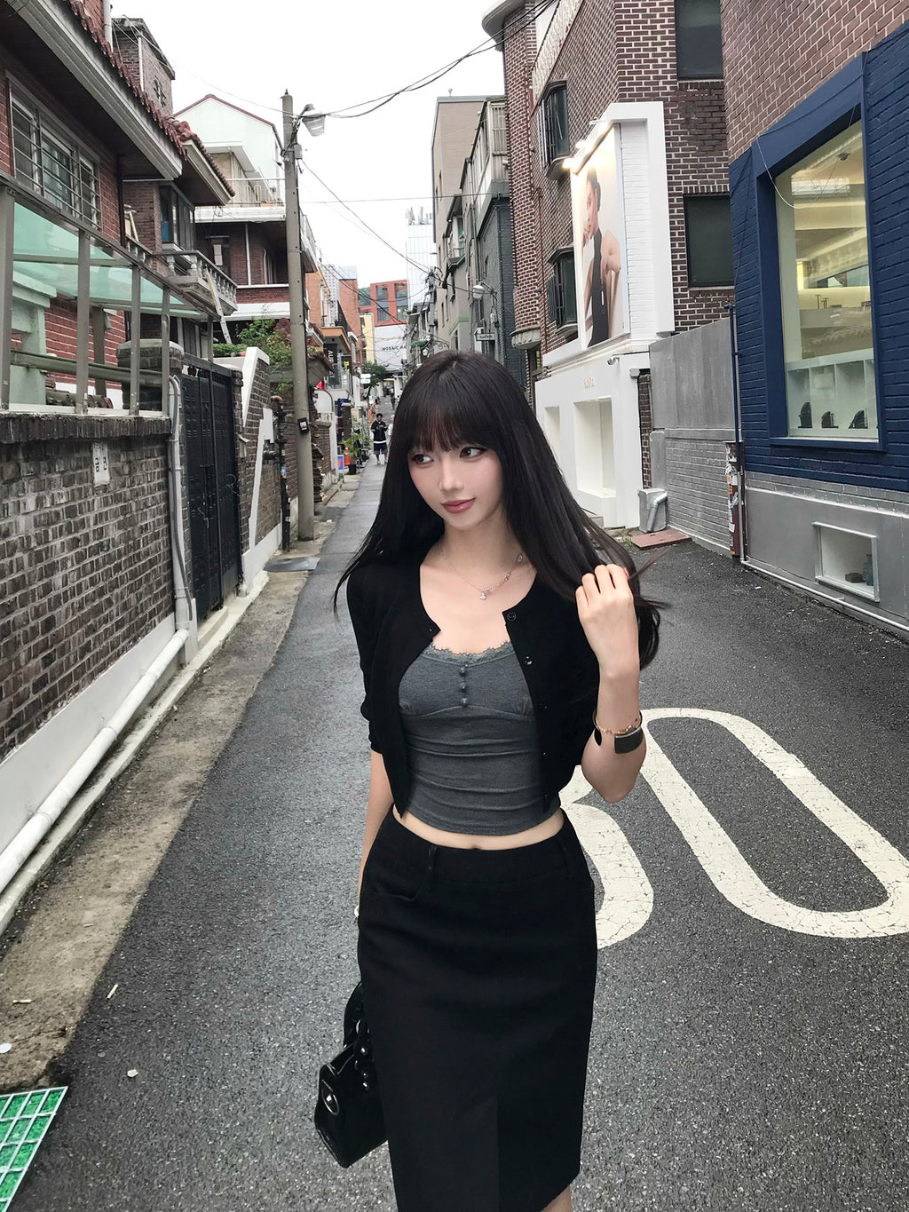 Outerwear and cami set