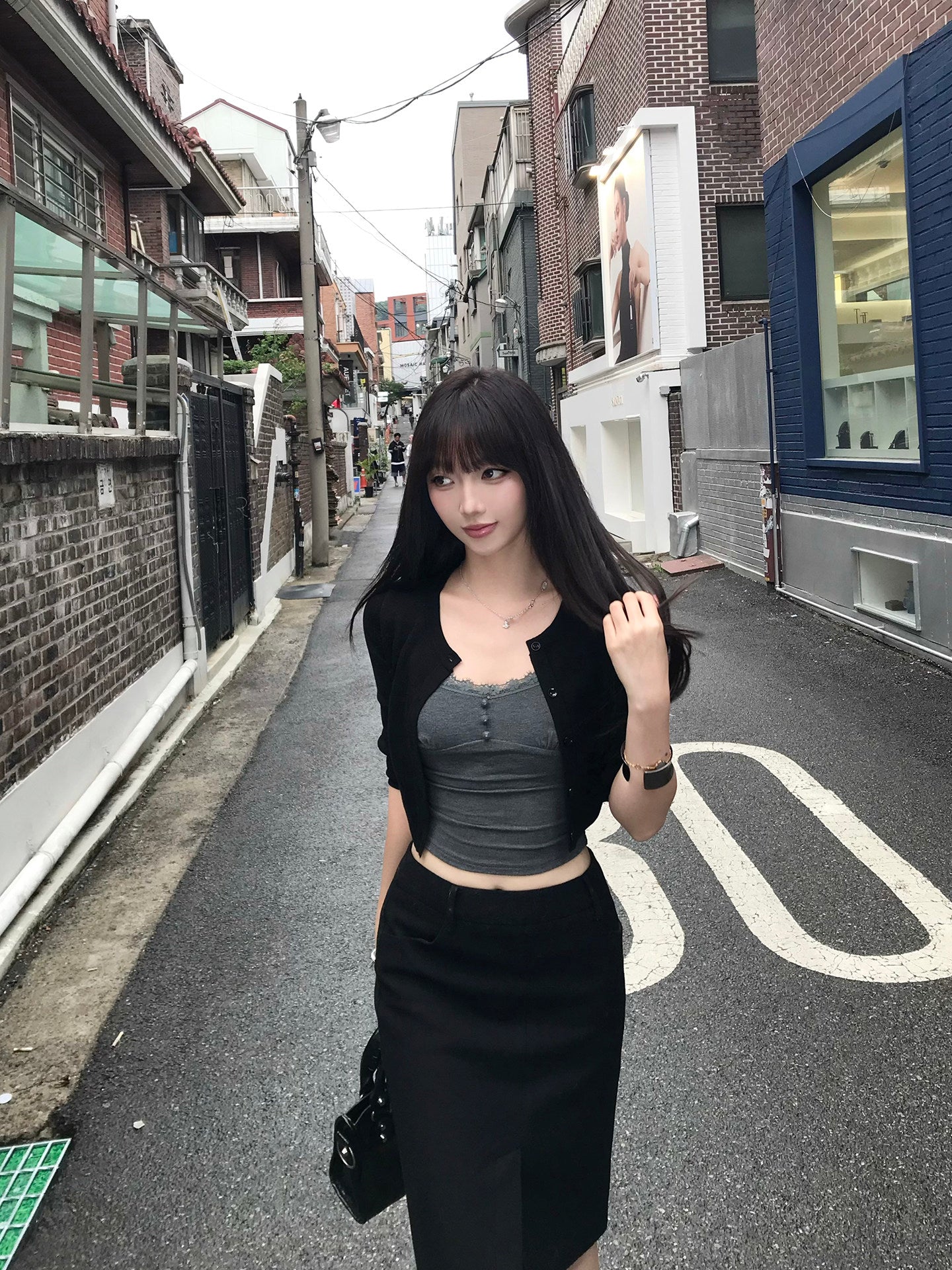 Outerwear and cami set