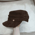 Gold Label Soft Suede Flat Top Cap