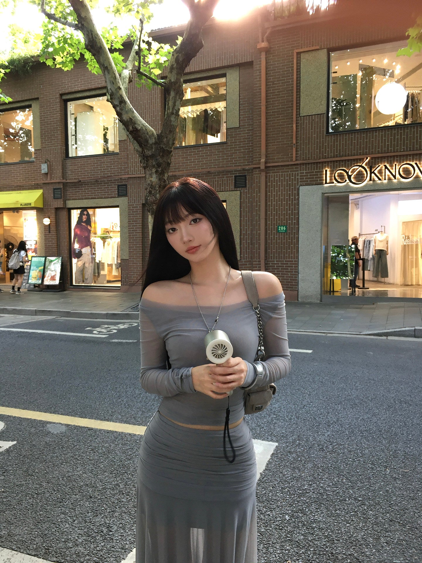 tube top+top+skirt