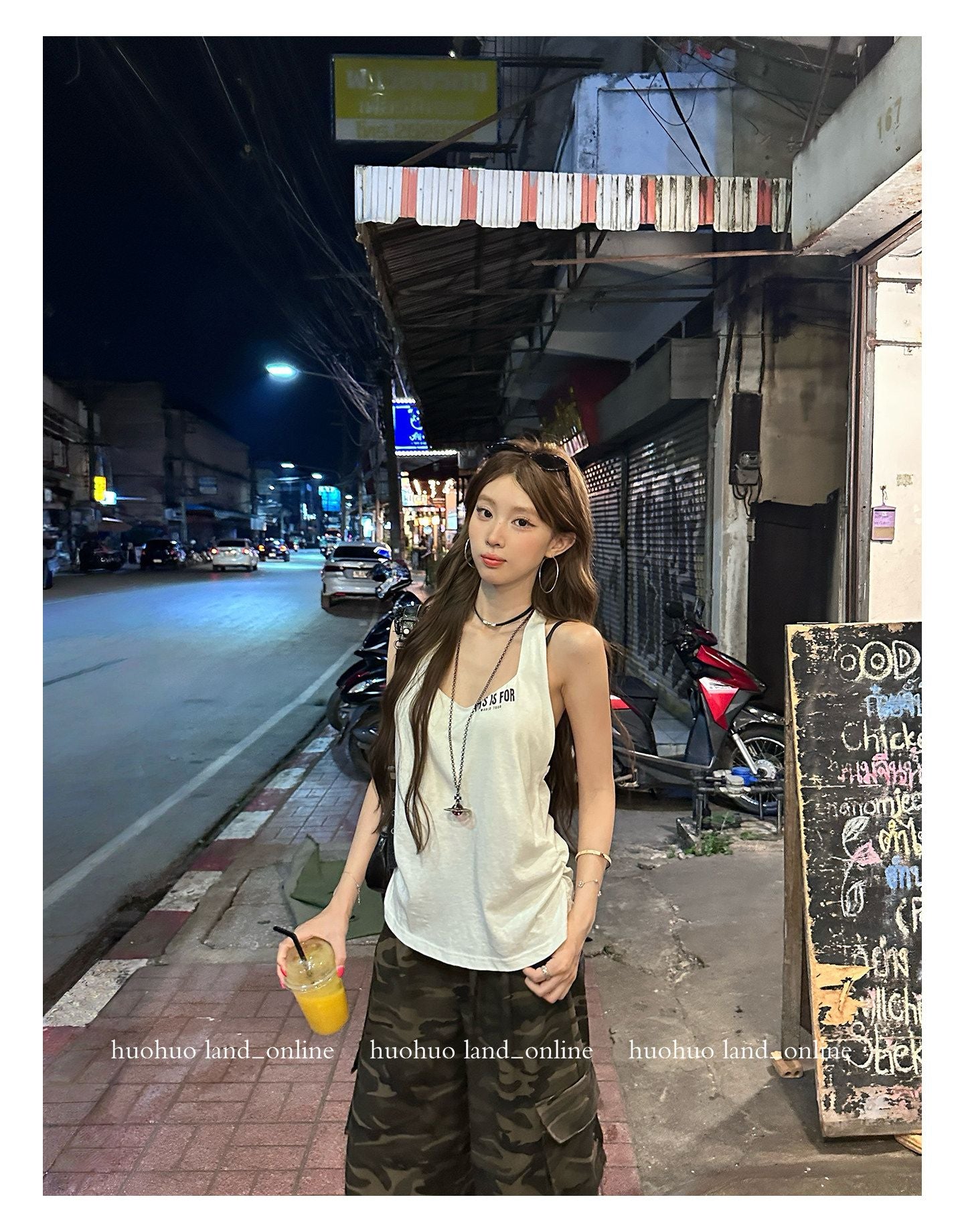 Soft Loose Halter Backless Camisole