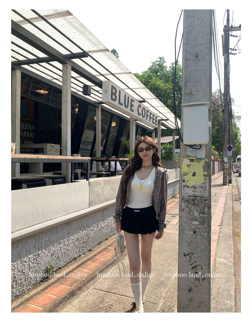 Height-enhancing Slimming Bud Flare Mini Skirt