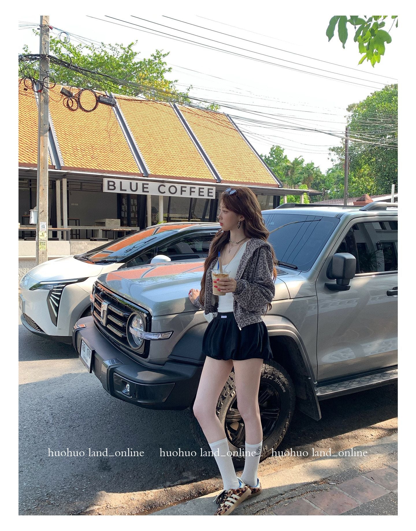 Height-enhancing Slimming Bud Flare Mini Skirt