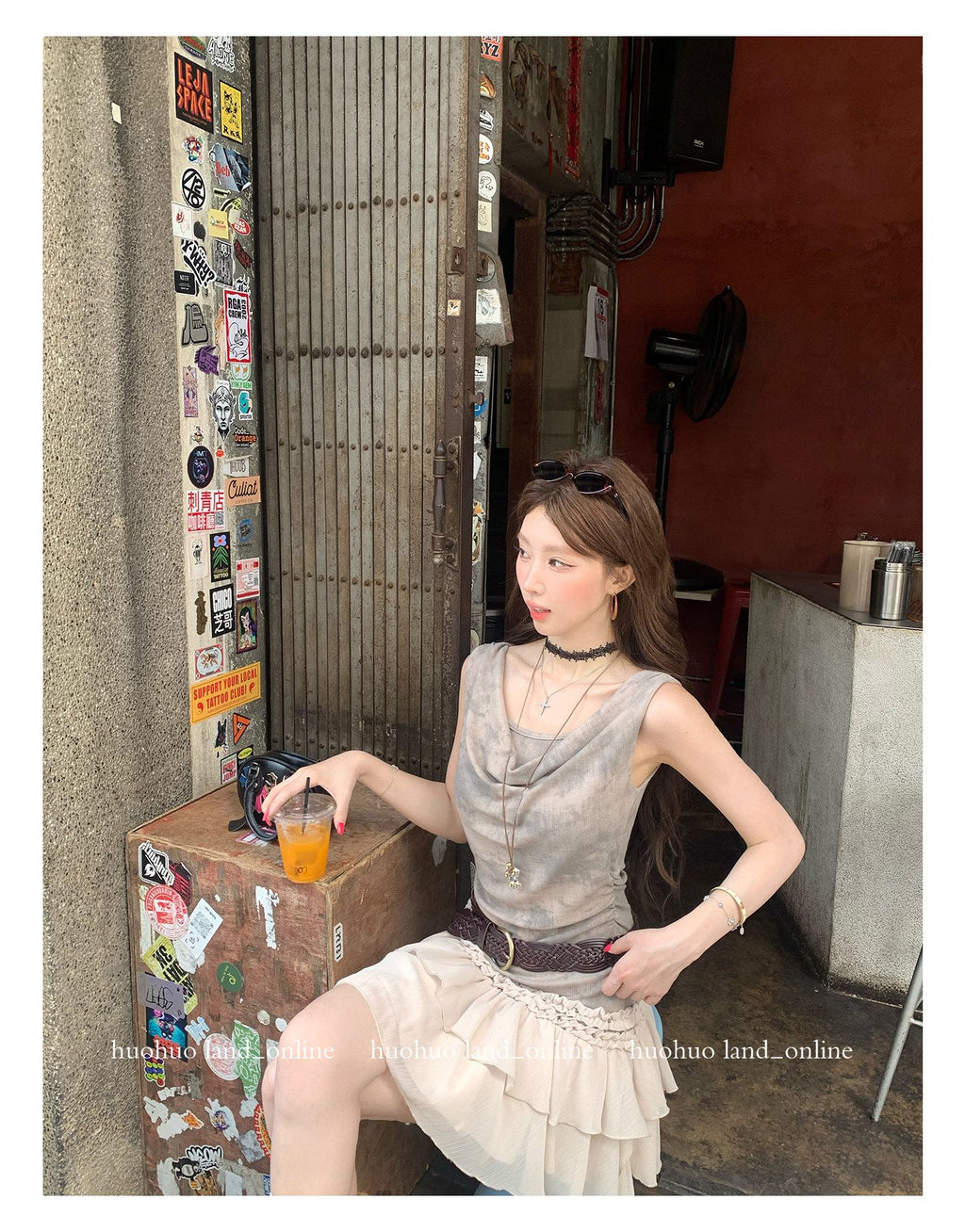 Irregular Ribbon Slim Fit Dress