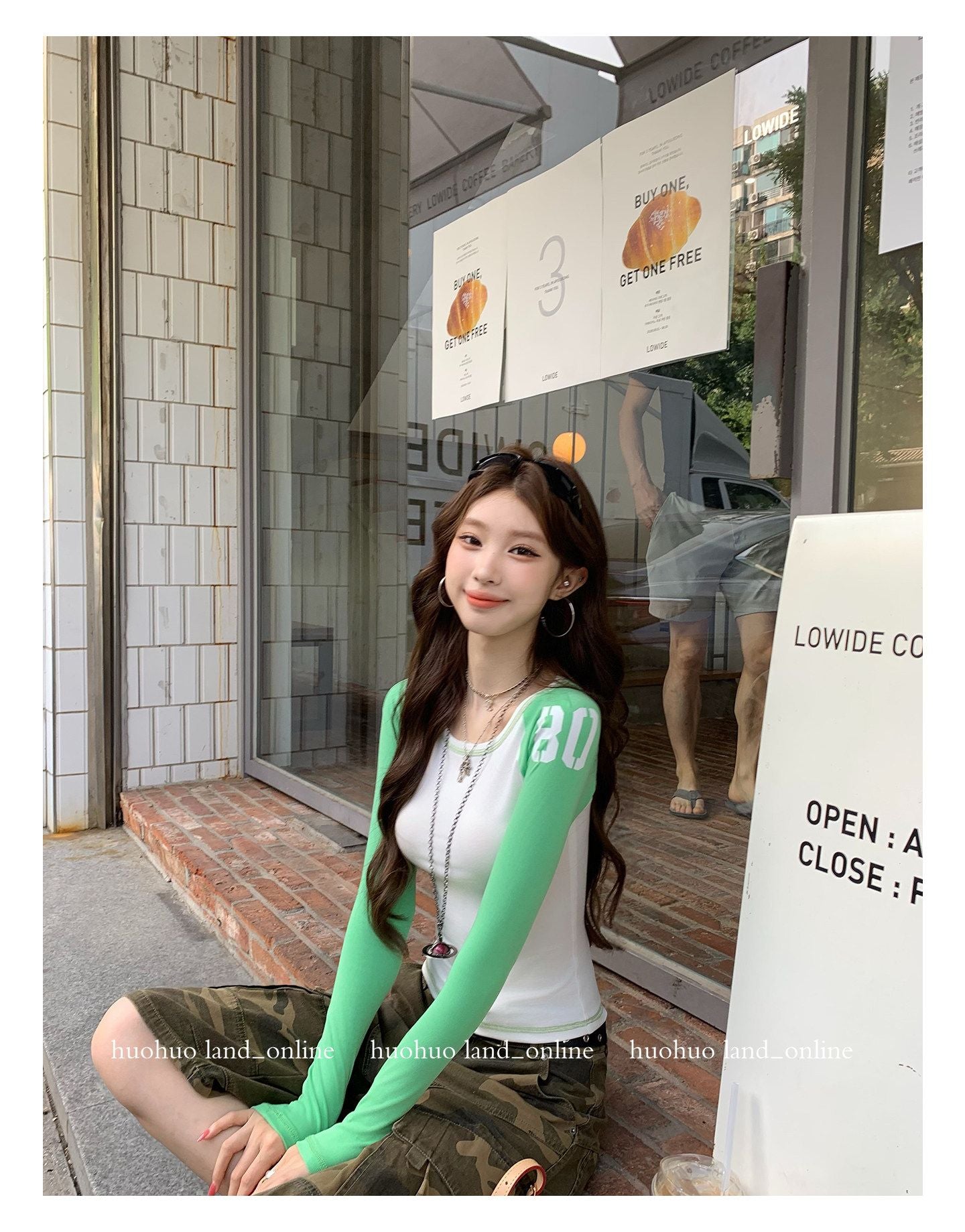Color Block  Slim Fit Long Sleeve T-shirt