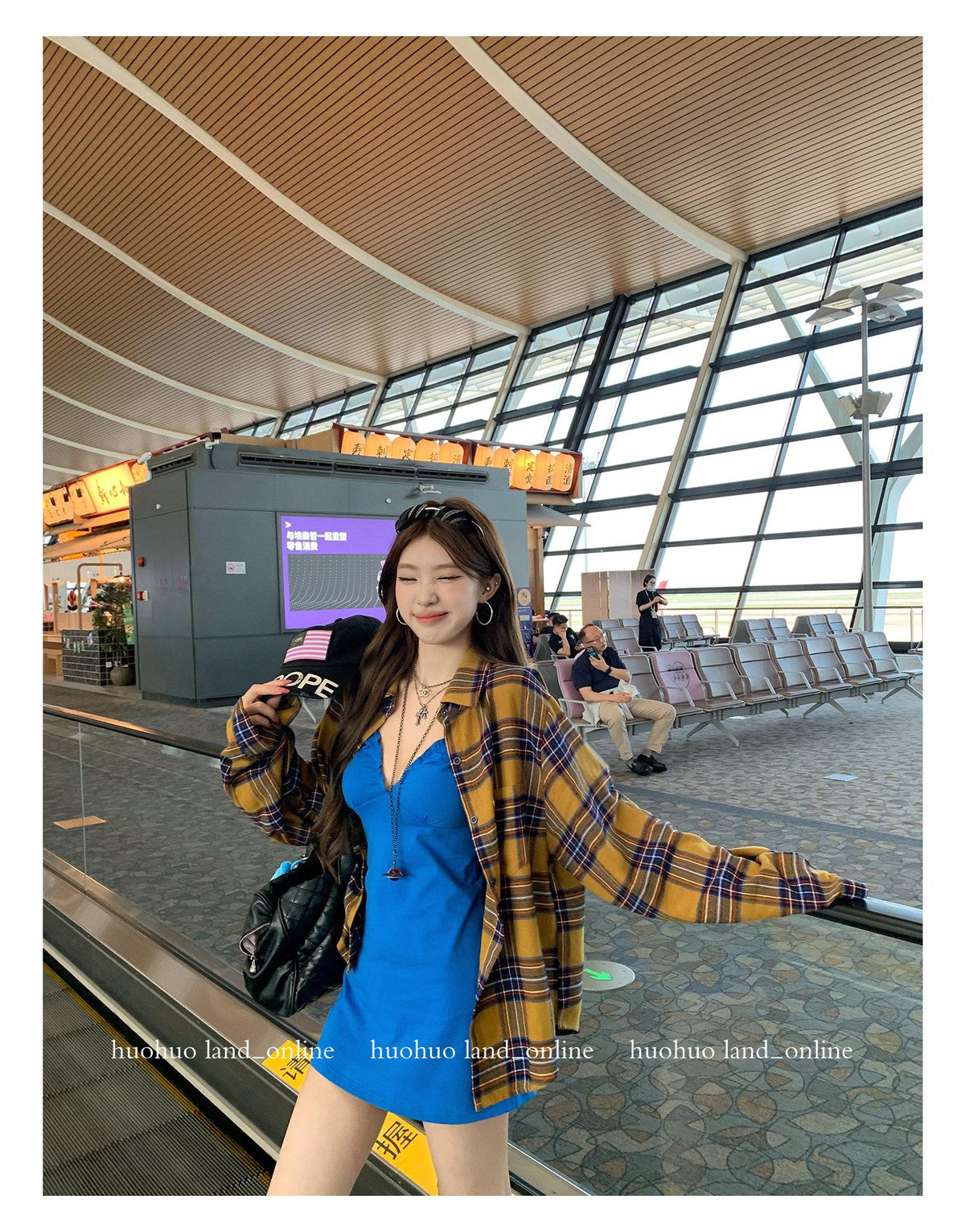드롭숄더 커스텀다잉 루즈핏 플래드 셔츠