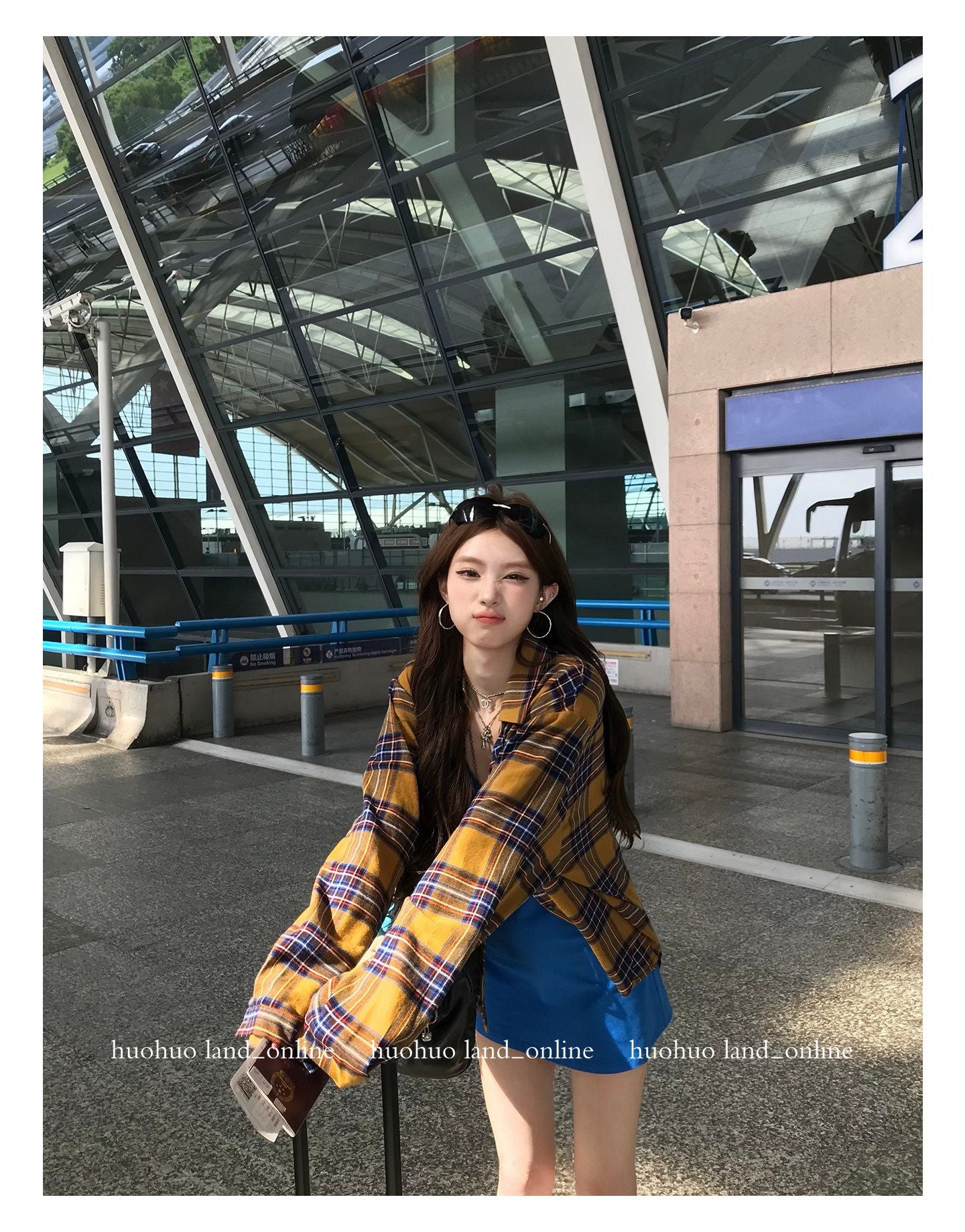 드롭숄더 커스텀다잉 루즈핏 플래드 셔츠