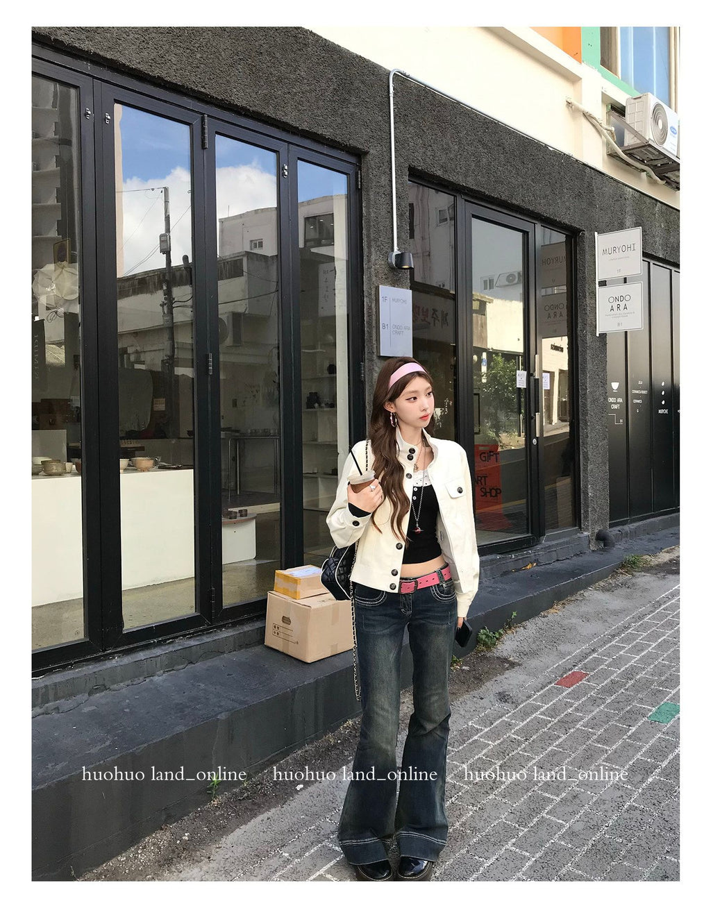 Stand‑Collar Loose PU Leather Jacket
