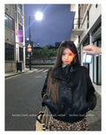 Black PU Leather Jacket