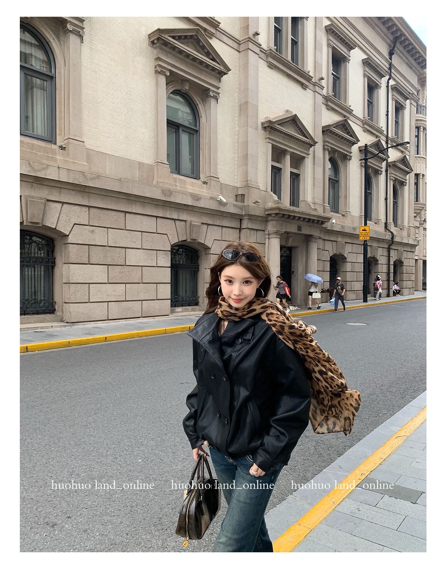 Black PU Leather Jacket