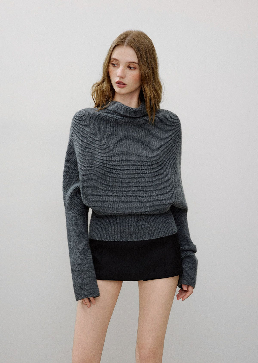 Vintage Batwing Knit Sweater
