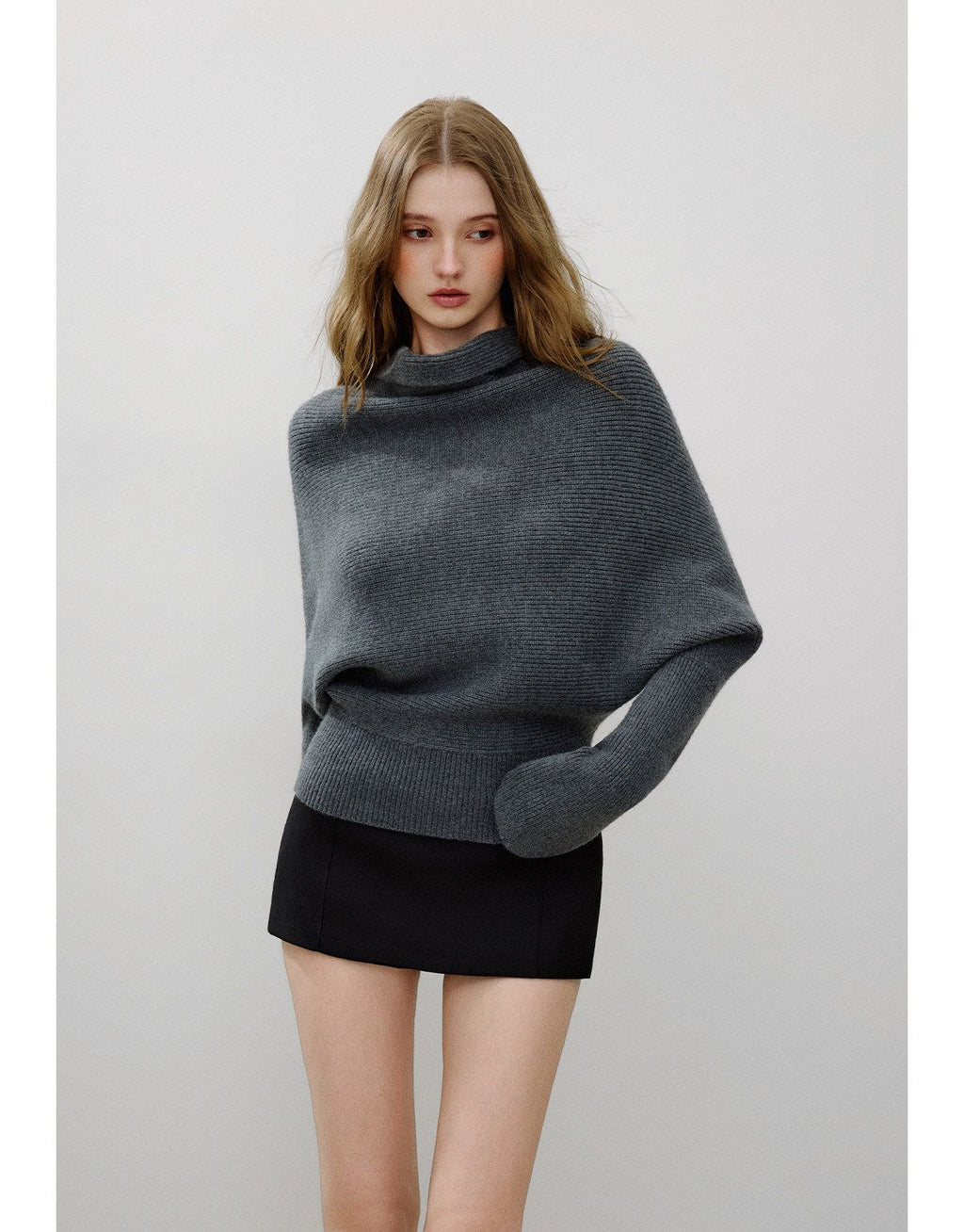 Vintage Batwing Knit Sweater