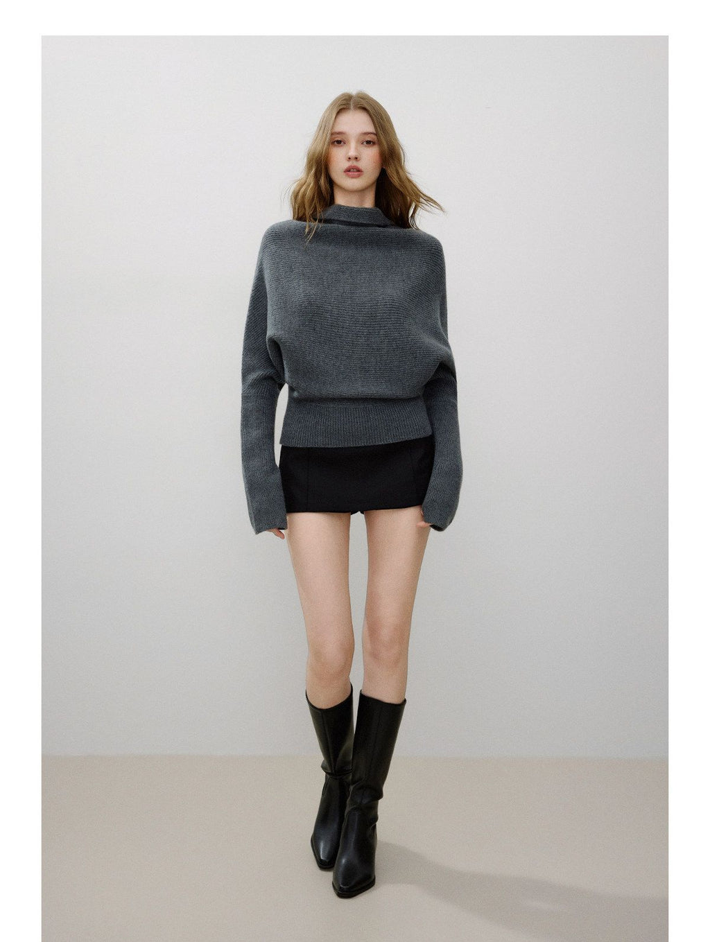 Vintage Batwing Knit Sweater