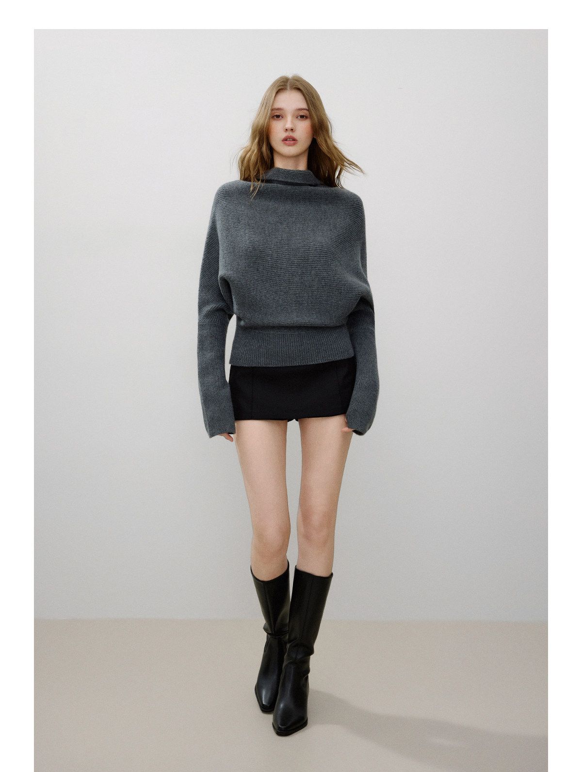 Vintage Batwing Knit Sweater
