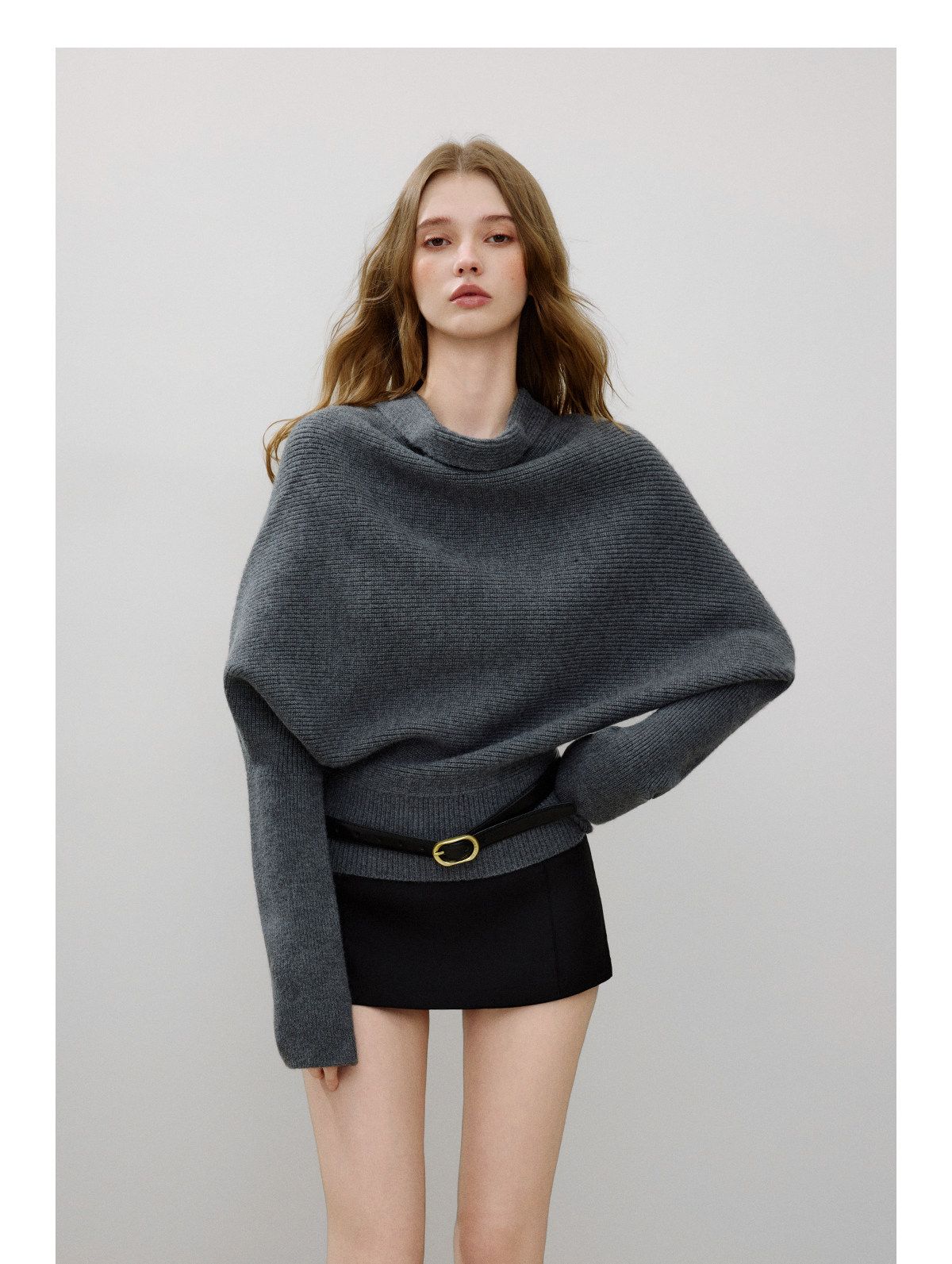 Vintage Batwing Knit Sweater