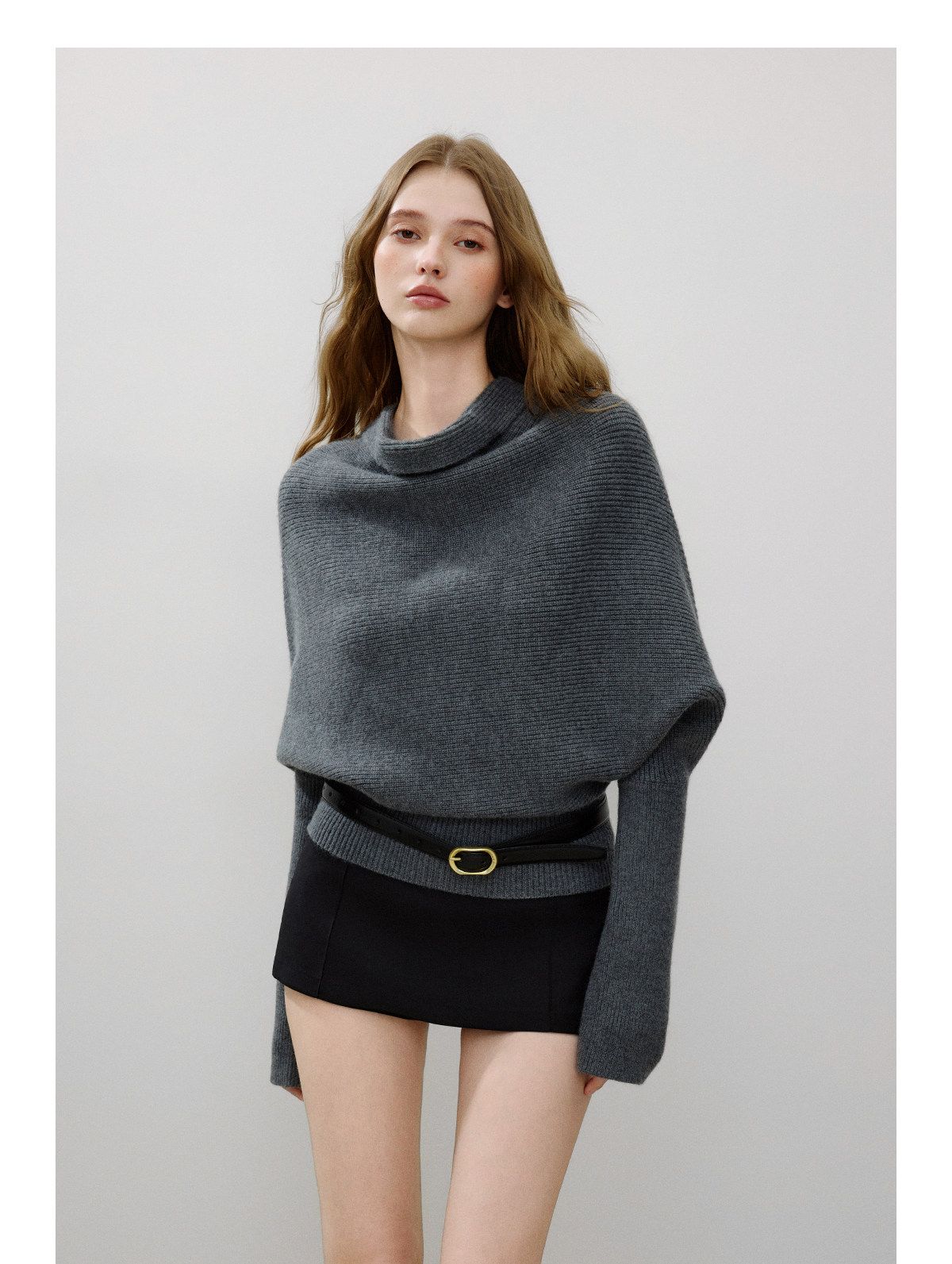 Vintage Batwing Knit Sweater