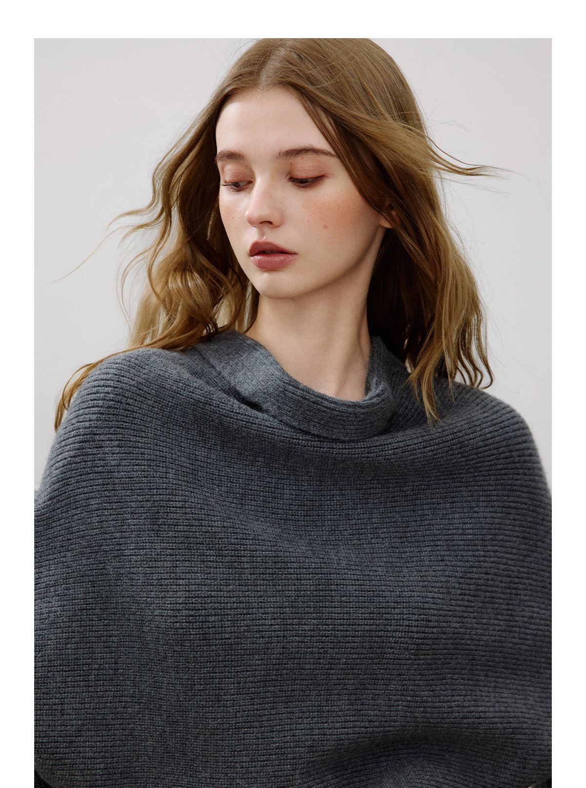 Vintage Batwing Knit Sweater