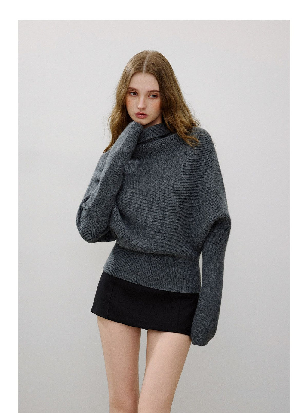 Vintage Batwing Knit Sweater