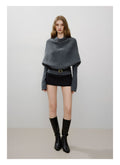 Vintage Batwing Knit Sweater