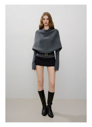 Vintage Batwing Knit Sweater
